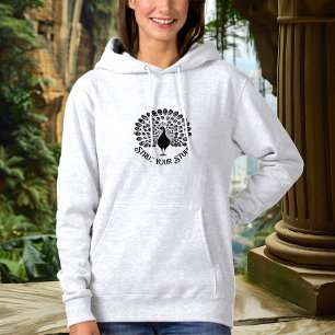 Pronk Met Je Spullen Pauw Trui – Stout Statement Hoodie