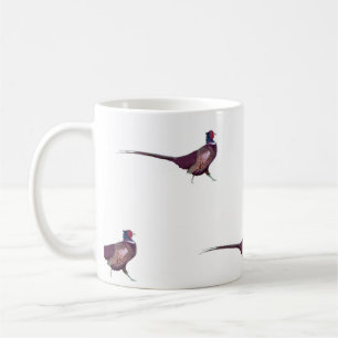 Pronkende fazant koffiemok
