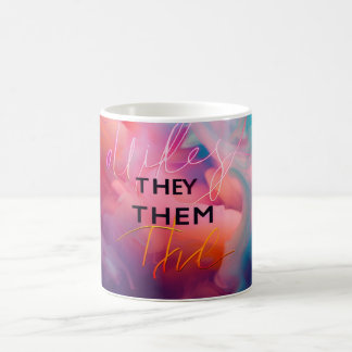 Pronononons Sexe Ils/Eux Art numérique Mug