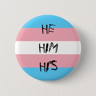 Pronouns Ronde Button 5,7 Cm