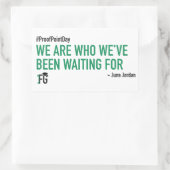 #ProofPointDay Sticker de juin Jordanie (Sac)