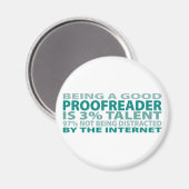 Proofreader 3% Talent Magneet (Voorkant / Achterkant)