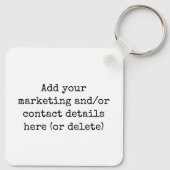 PROOFREADER Leuk daar zijn ze hun grammatica cadea Sleutelhanger (Achterkant)