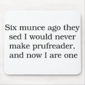 Proofreader Mousepad Muismat (Voorkant)