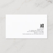 Proofreader PrintPublishing Paarse Waterverf scheu Visitekaartje (Achterkant)