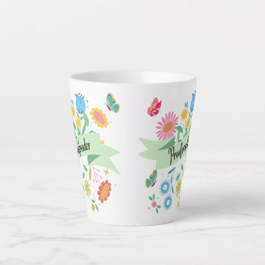 Proofreader Spring Floral Mok (Voorkant)