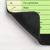 Proofreader-tekens Muismat (Hoek)