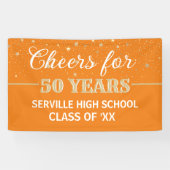 PROOST 50 JAAR! Custom Class Reunion banner (Horizontaal)