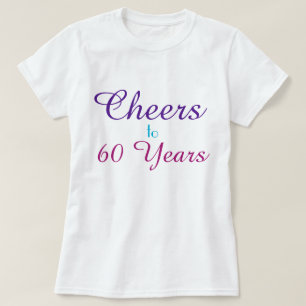 Proost 60 jaar t-shirt
