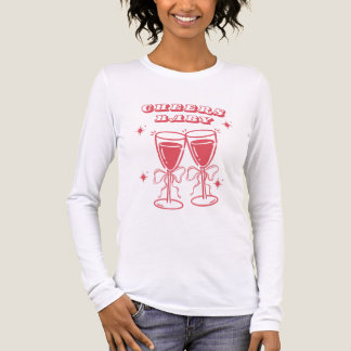 Proost Baby Champagne Toast Tri-Blend Shirt