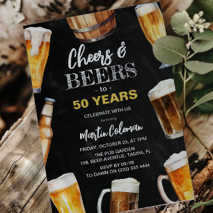 Proost & Bier Leuke Verjaardag voor Volwassenen vo Kaart