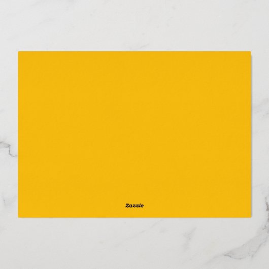 Proost & Bier Mijlpaal Verjaardagsfeestje Folie Uitnodiging (Achterkant)