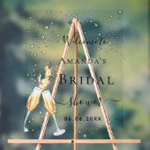 Proost bubbly brunch Vrijgezellenfeest welkom Acryl Bord (Neutraal)