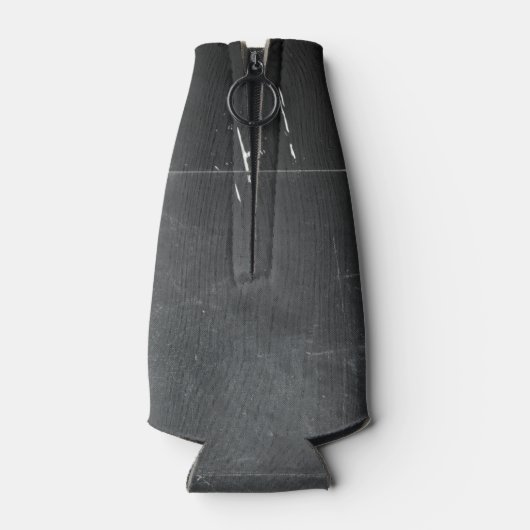 Proost en bier op 90 jaar verjaardagsfeestfles flesjeskoeler (Achterkant)