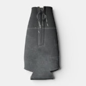 Proost en bier op de fles voor 75 jaar verjaardags flesjeskoeler (Achterkant)