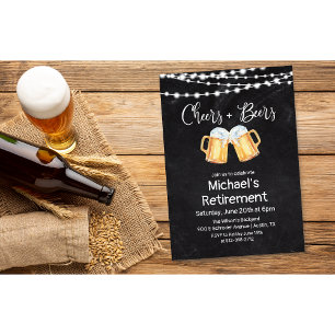 Proost en Bier Pensioen Uitnodiging
