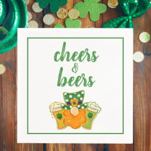 Proost en bieren Leprechaun St Patrick's Day Party