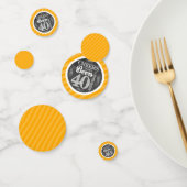 Proost en biertjes op 40 Years Table Confetti (Groep)