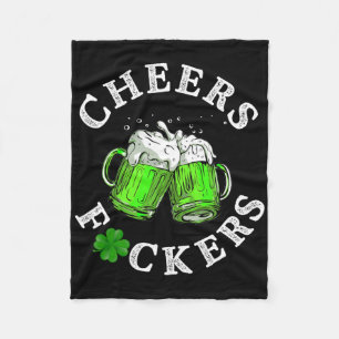 Proost Ers Grappige St. Patrick's Dag Ierse Drinke Fleece Deken