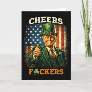 Proost Ers St. Patrick's Day Grappig Bier Drinken Kaart