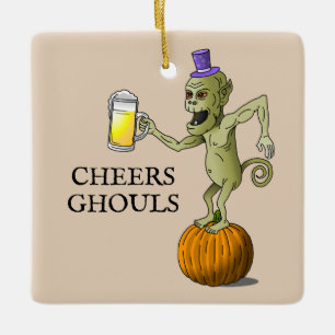 Proost Geesten Halloween Feest Keramisch Ornament