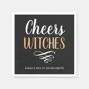 Proost Heksen Bachelorette Halloween Feest Servet