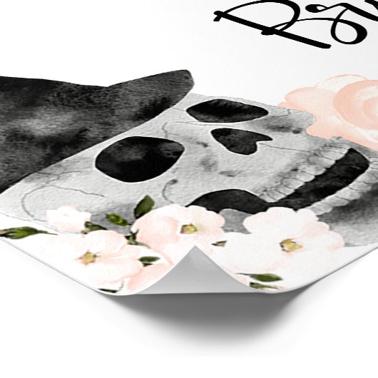 Proost Heksen Bruidsfeest Verwelkomingsbord Poster (Hoek)