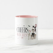 Proost Heksen Skelet Halloween Mok (Midden)