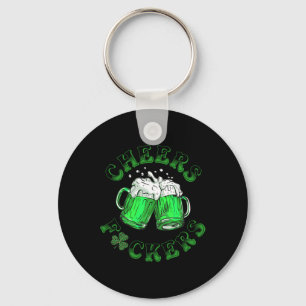 Proost K*ters St. Patrick's Dag Grappig Drinken Bi Sleutelhanger