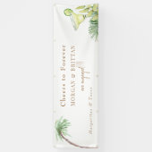 Proost Margaritas & Tacos verlovingsfeest Spandoek (Verticaal)