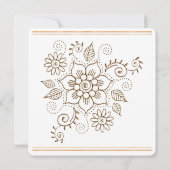 Proost met champagneglazen en hartjes kaart (Achterkant)