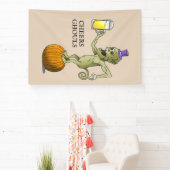 Proost Monsters Halloween Feest Spandoek (Insitu)