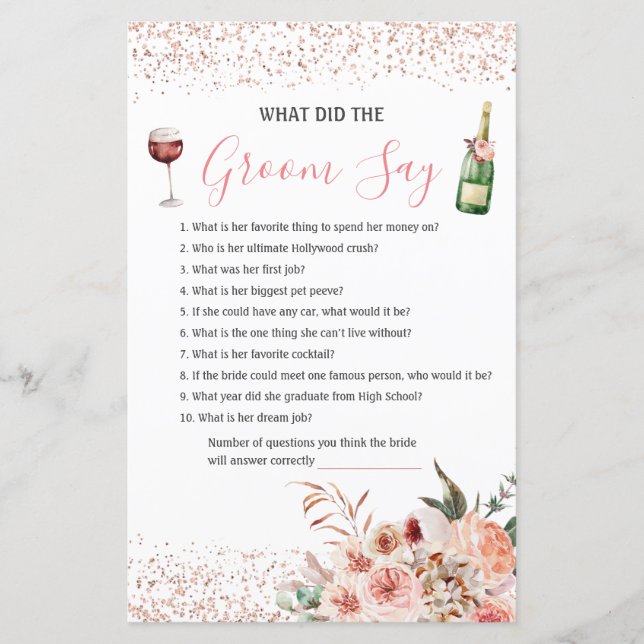 Proost om van roze Vrijgezellenfeest te houden wat (Voorkant)