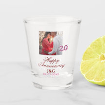 Proost op 20 jaar gelukkig jubileum foto toevoegen
