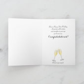 Proost op 25 jaar jubileum | DIY tekst Kaart (Binnen)