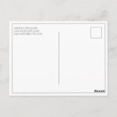 Proost op 25 jaar zilveren bruiloft briefkaart (Achterkant)