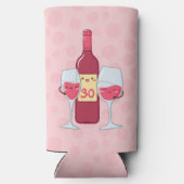 Proost op 30 jaar, verjaardagsfeestje wijn & kawai (Achterkant)