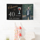 Proost op 40 Years Wine 40th Birthday Spandoek (Insitu)