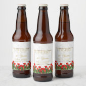 Proost op 50 jaar - elke verjaardag bier etiket (Flessen)