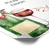 Proost op Blush Pink Vrijgezellenfeest Snacks Poster (Hoek)