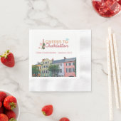 "Proost op Charleston" Bach-feestservetten Servet (Insitu)