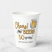 Proost op de 50ste verjaardag van Beers Papieren Bekers (Voorkant)