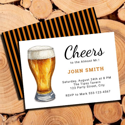 Proost op de bijna meneer! | Leuke vrijgezellenfee Kaart