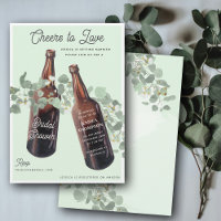 Proost op de Bruiloft Groene Bier Bruidsfeestje