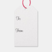 Proost op de jaren cadeaulabel (Achterkant)