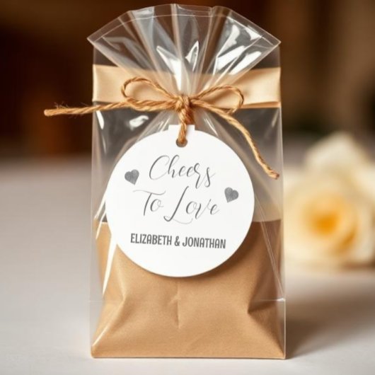 Proost op de Liefde Bedankjes Labels