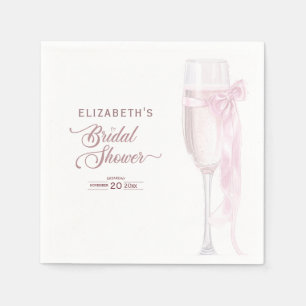 Proost op de liefde wijnglazen Bow Stropdas Vrijge Servet