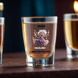 Proost op de stijlvolle Senior Lady Shot Glas