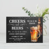 Proost op dubbele verjaardag van Beers Kaart (Staand voorkant)