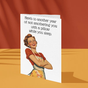 Proost op een nieuw huwelijksjaar  kaart